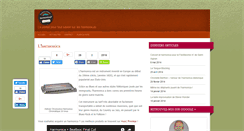 Desktop Screenshot of harmonica.fr
