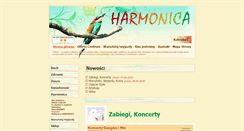 Desktop Screenshot of harmonica.pl