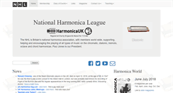 Desktop Screenshot of harmonica.co.uk